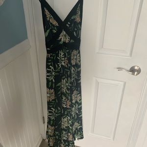 Urban Outfitters floral plant print jumpsuit